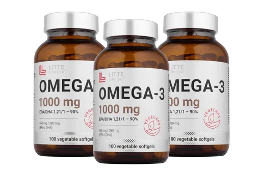 OMEGA-3 Litte Life Lab в растительной оболочке