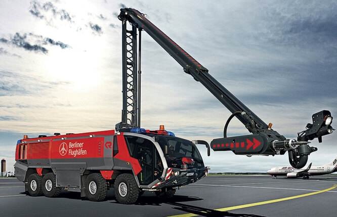 пожарная машина rosenbauer panther 8x8