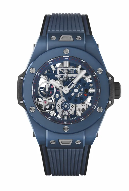 часы: Hublot Big Bang MECA-10 Ceramic Blue