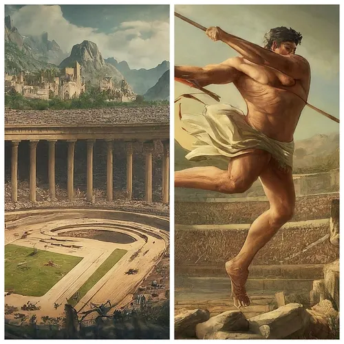 Голые спортсмены и бои на смерть: реальная история древних Олимпийских игр