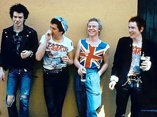 Sex Pistols во время турне по США