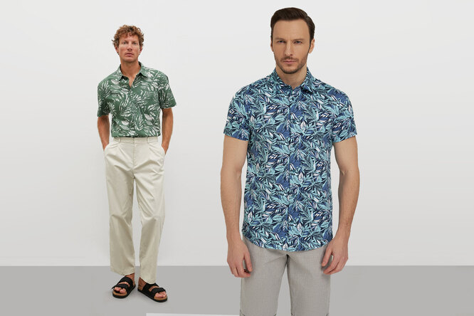Гавайская мужская рубашка: стиль и комфорт для пляжного отдыха