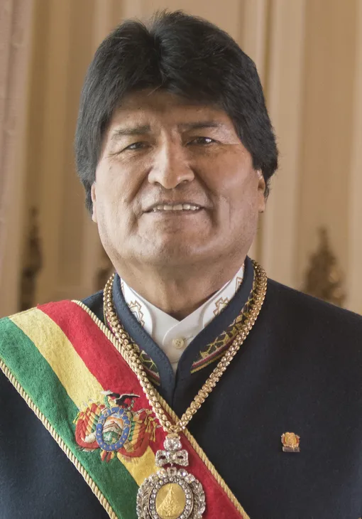 Эво Моралес, бывший президент Боливии