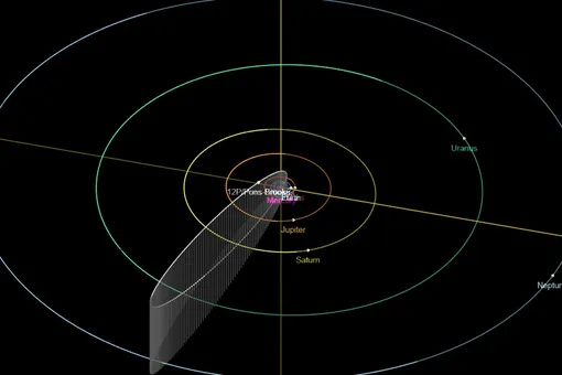 Орбита кометы Понса-Брукса