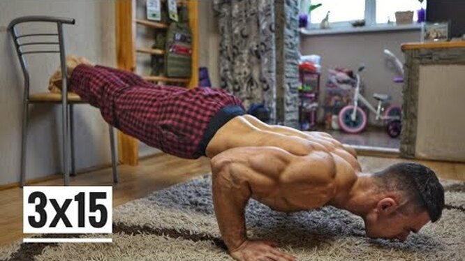 Тренировка для набора мышечной массы дома для мужчин, упражнения для роста мышц в домашних условиях