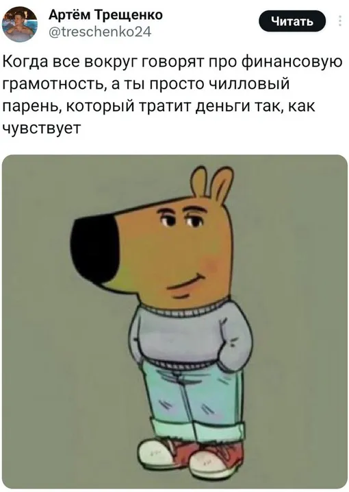 Чилловый парень мем