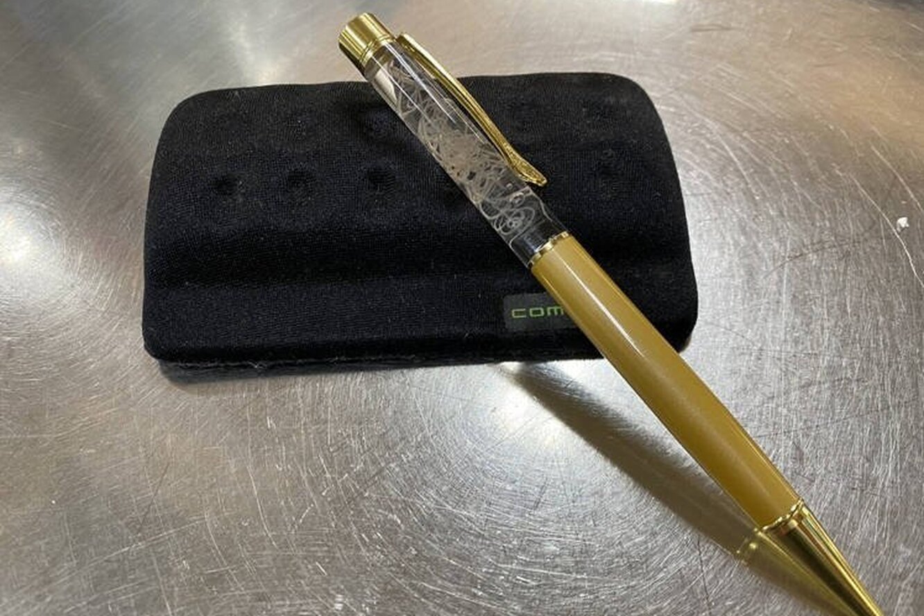 Японская ручка с паразитом