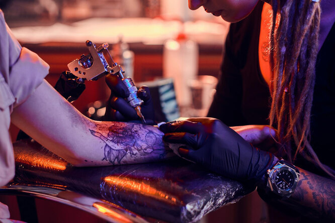 Распространенность реакций на татуировки