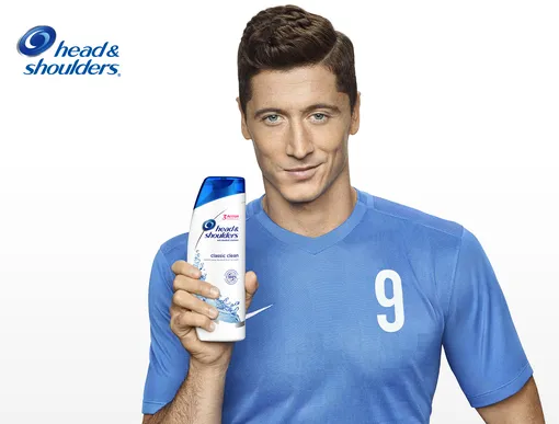 Левандовски в рекламе «Head&Shoulders»