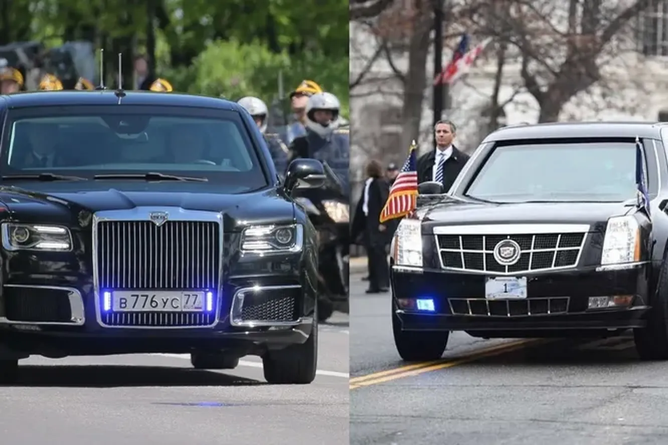 Машина президента. Aurus Senat Limousine Путина. Аурус кортеж мигалки. Кадиллак президента и Аурус. Кадиллак кортеж.